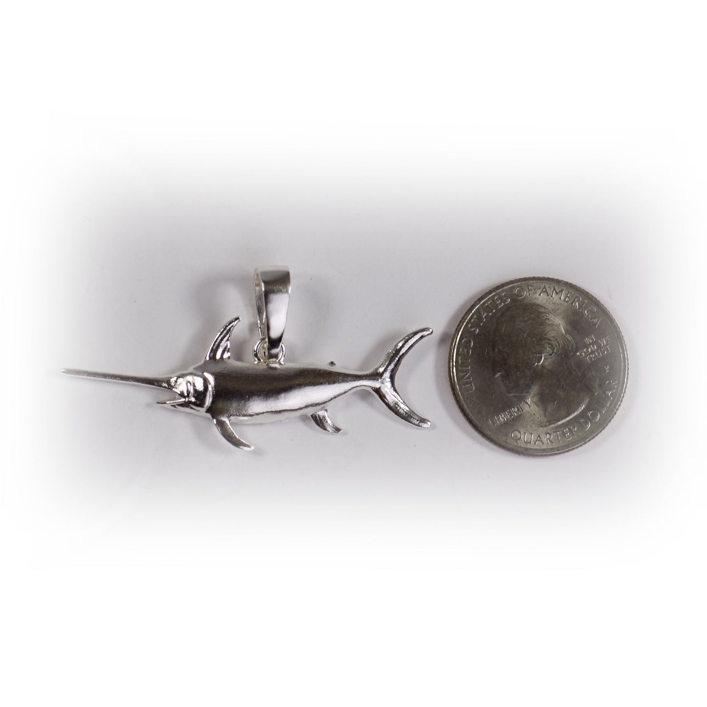 Swordfish Pendant - Medium