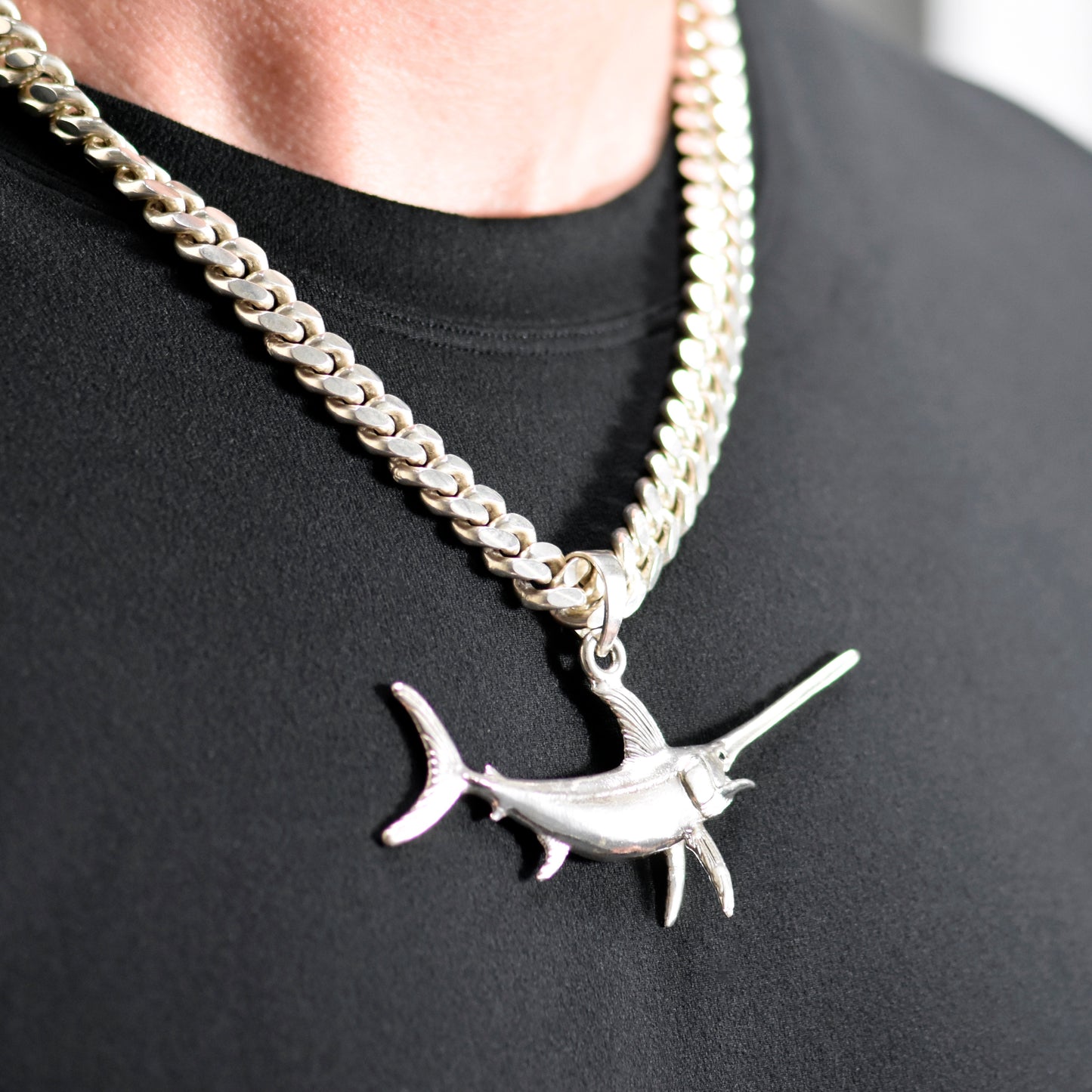 Swordfish #2 Pendant - Extra Large