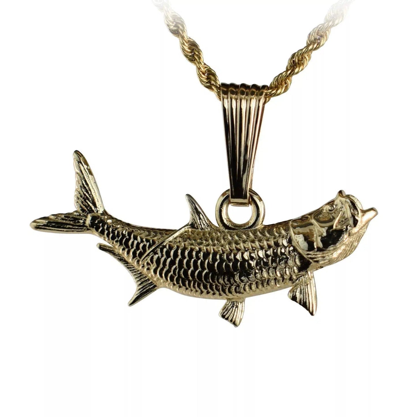 Tarpon Fish Pendant - Small