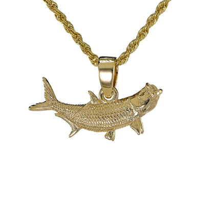 Tarpon Fish Pendant - Small