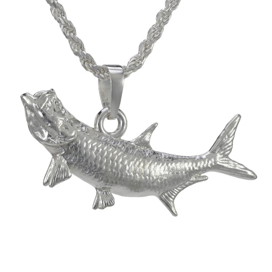 Tarpon Fish Pendant - Extra Large