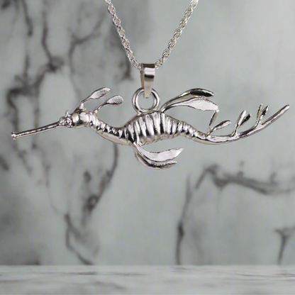 Weedy Sea Dragon Pendant - Large
