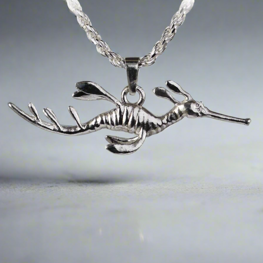 Weedy Sea Dragon Pendant - Small