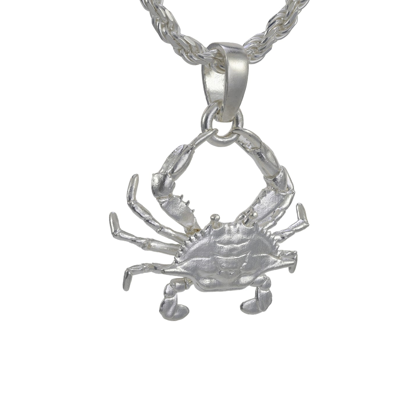 Blue Crab Pendant - Large