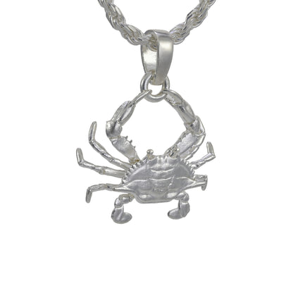 Blue Crab Pendant - Large
