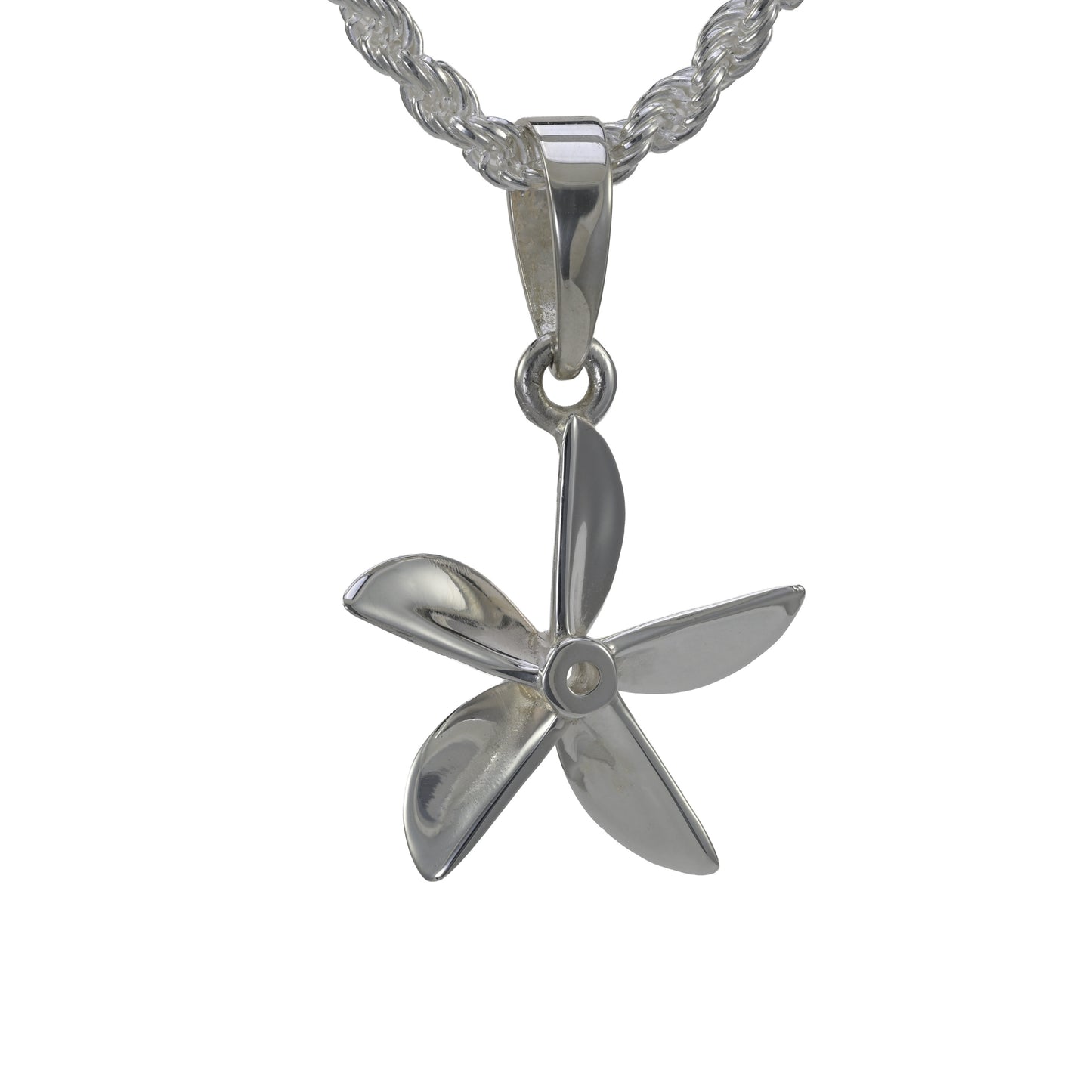 Boat Propeller - Five Blade "straight" Large - Pendant