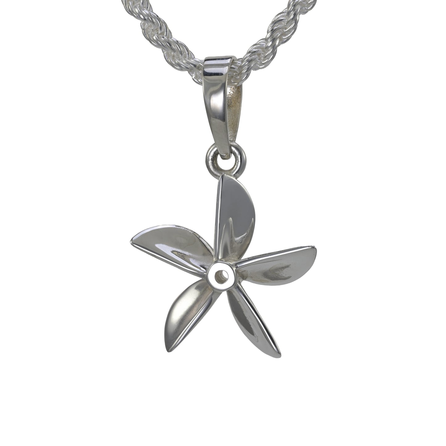 Boat Propeller - Five Blade "straight" Large - Pendant