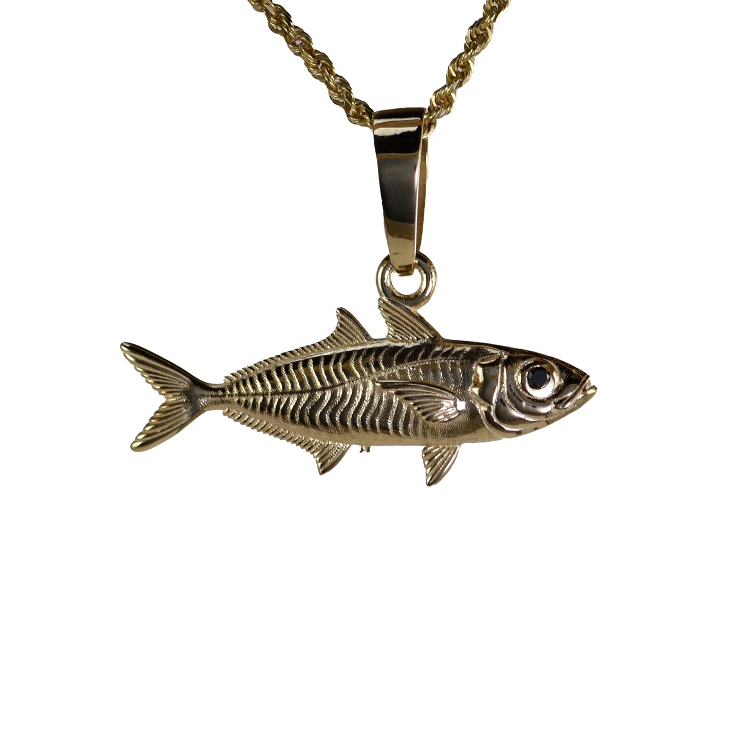 Goggle Eye Bait Fish Pendant - Large