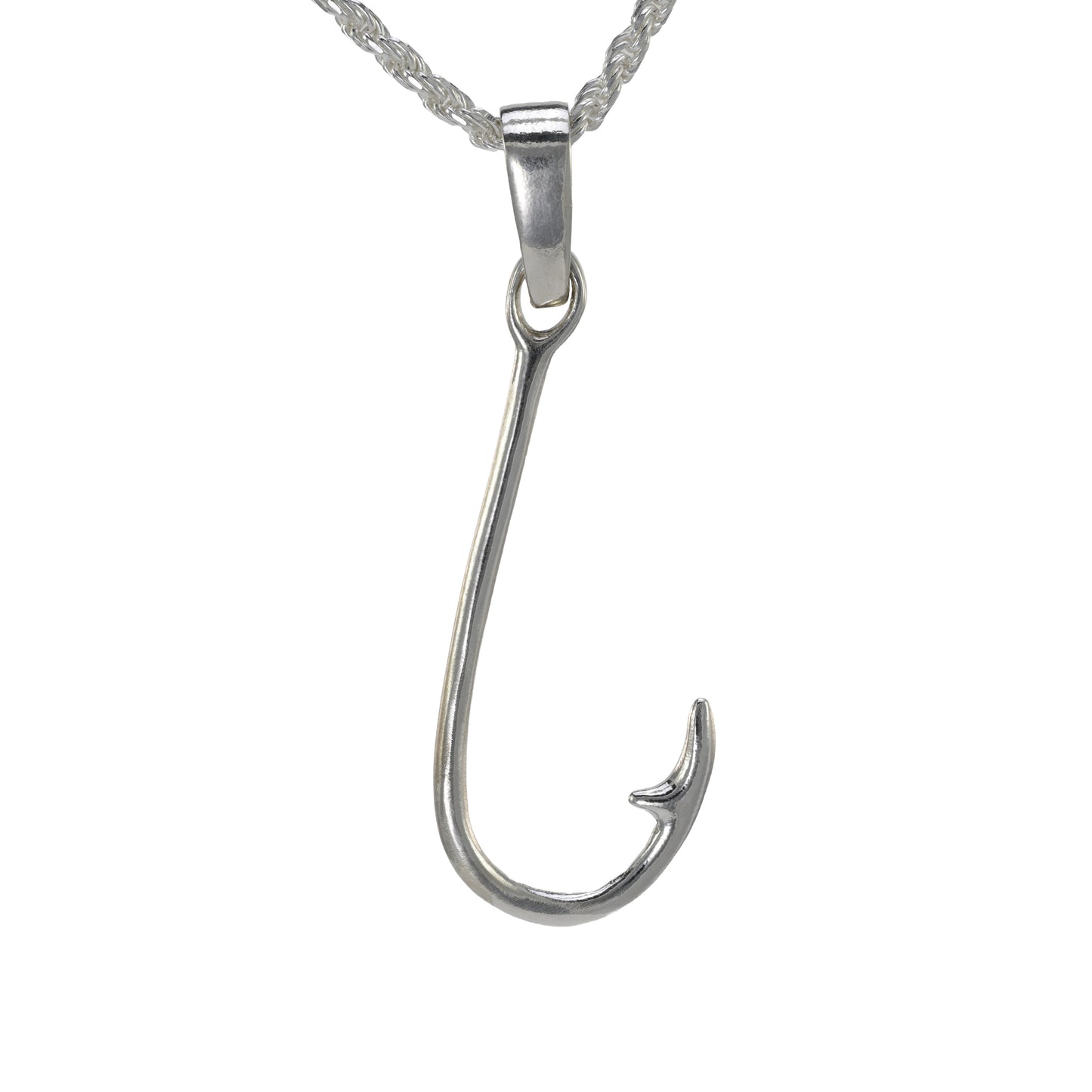 Fishing Hook Pendant - Large