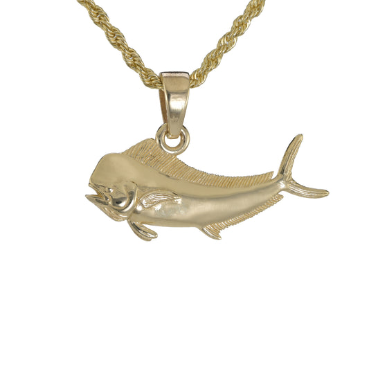 Mahi Mahi Pendant - El Dorado - Dolphin Fish - Small