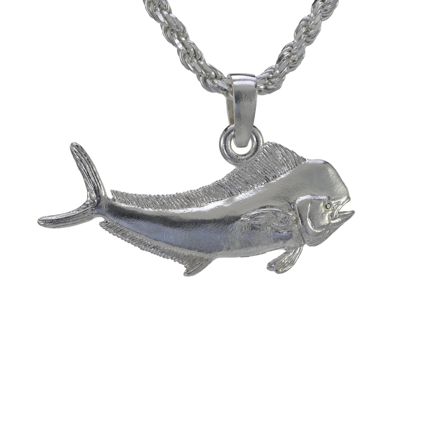 Mahi Mahi Pendant - El Dorado - Dolphin Fish - Large