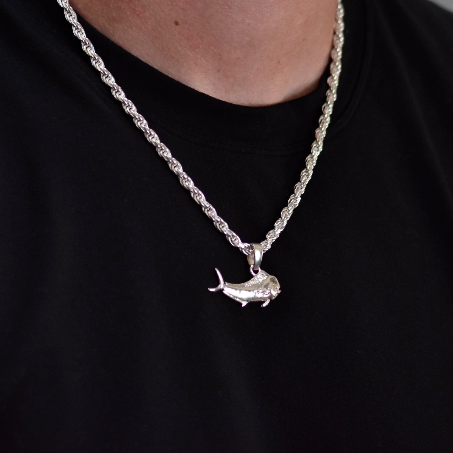 Mahi Mahi Pendant - El Dorado - Dolphin Fish - Medium