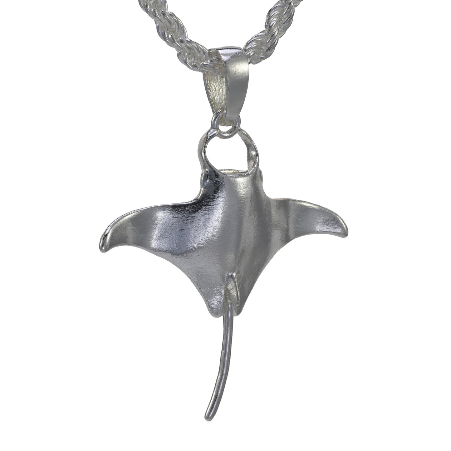 Manta Ray Pendant - Large