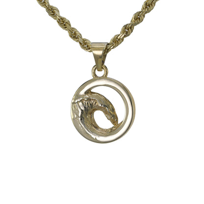 Ocean Wave Pendant - Small