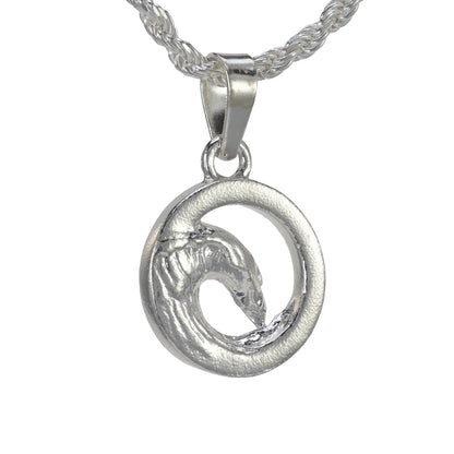 Ocean Wave Pendant - Small