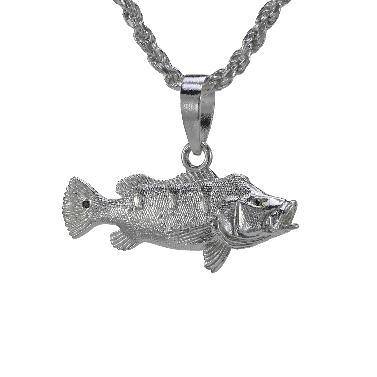 Peacock Bass Pendant - Large