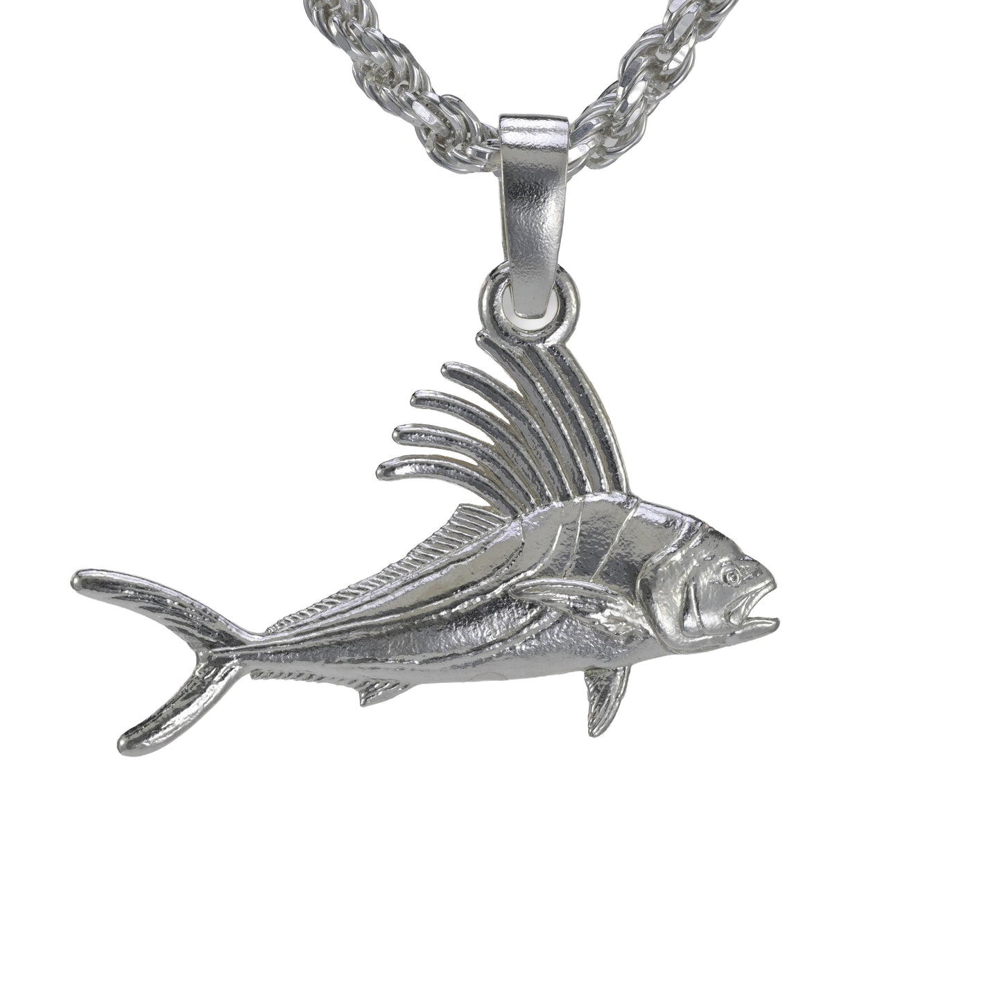 Roosterfish Pendant - Medium size