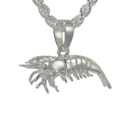 Shrimp Pendant - Large