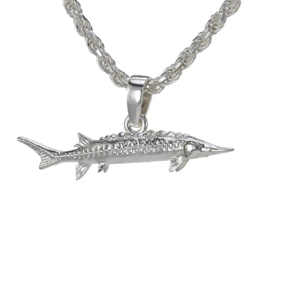 Sturgeon Pendant - Large