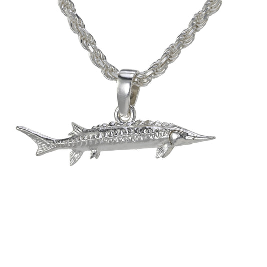 Sturgeon Pendant - Large