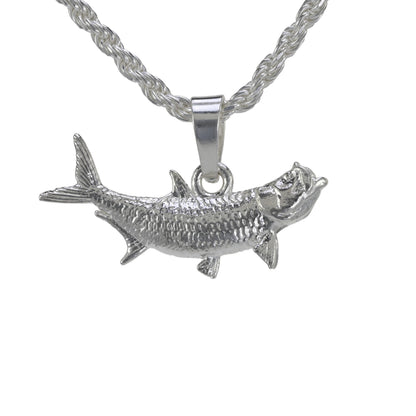Tarpon Fish Pendant - Small