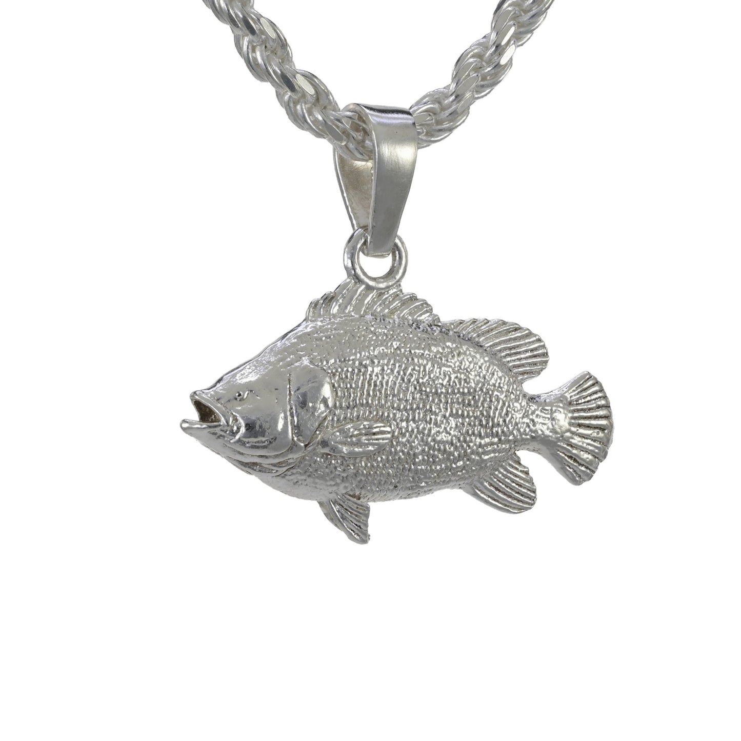 Tripletail Fish Pendant - Small