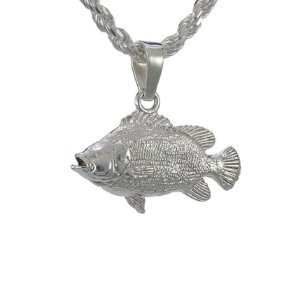 Tripletail Fish Pendant - Small