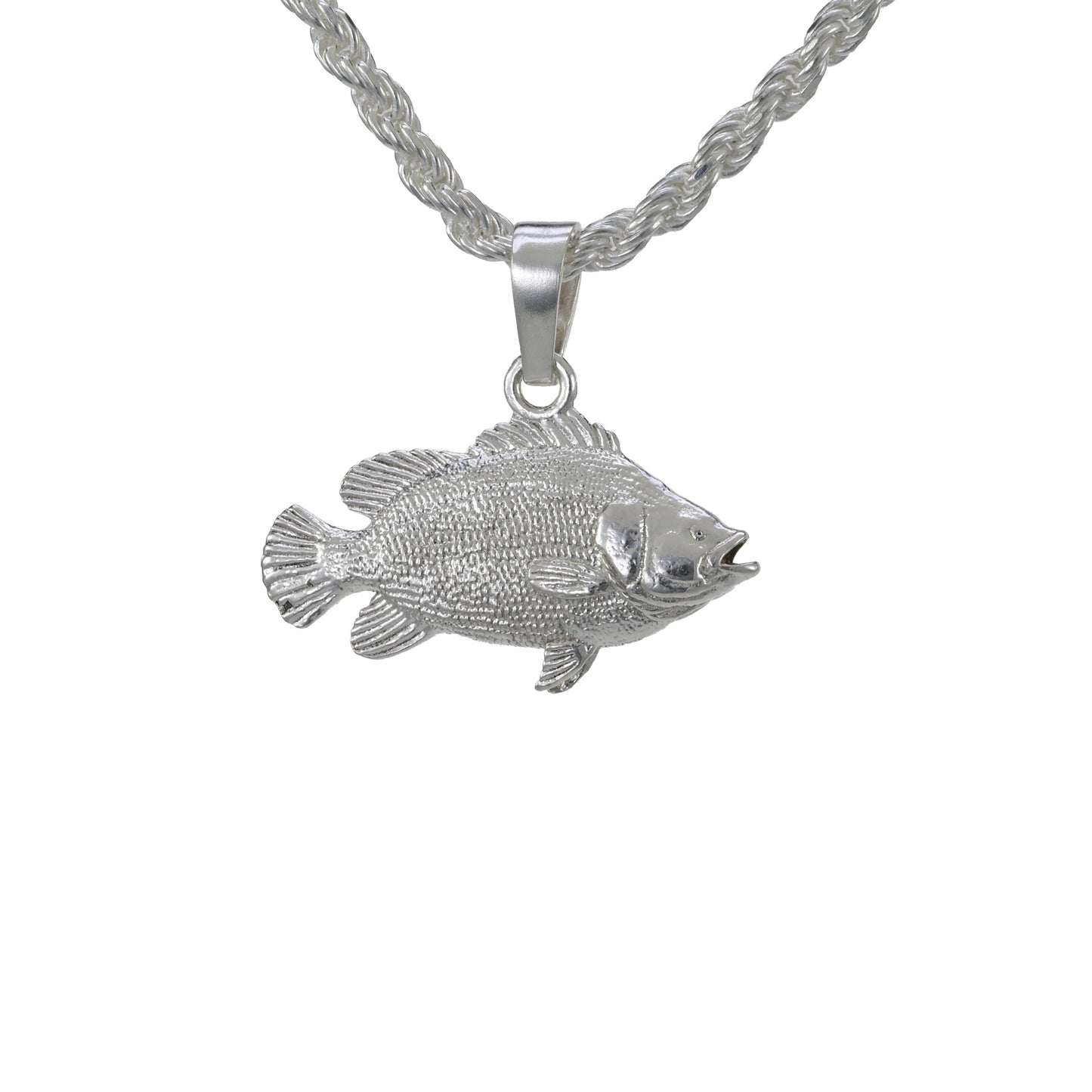 Tripletail Fish Pendant - Small