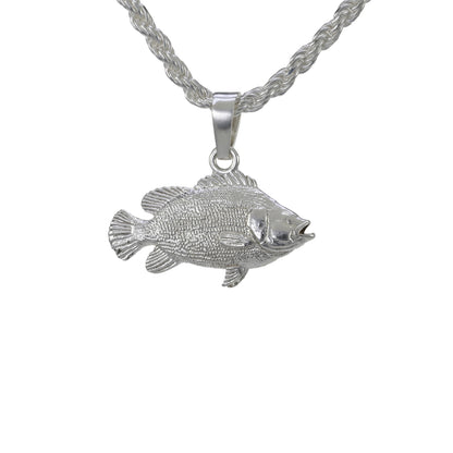 Tripletail Fish Pendant - Small