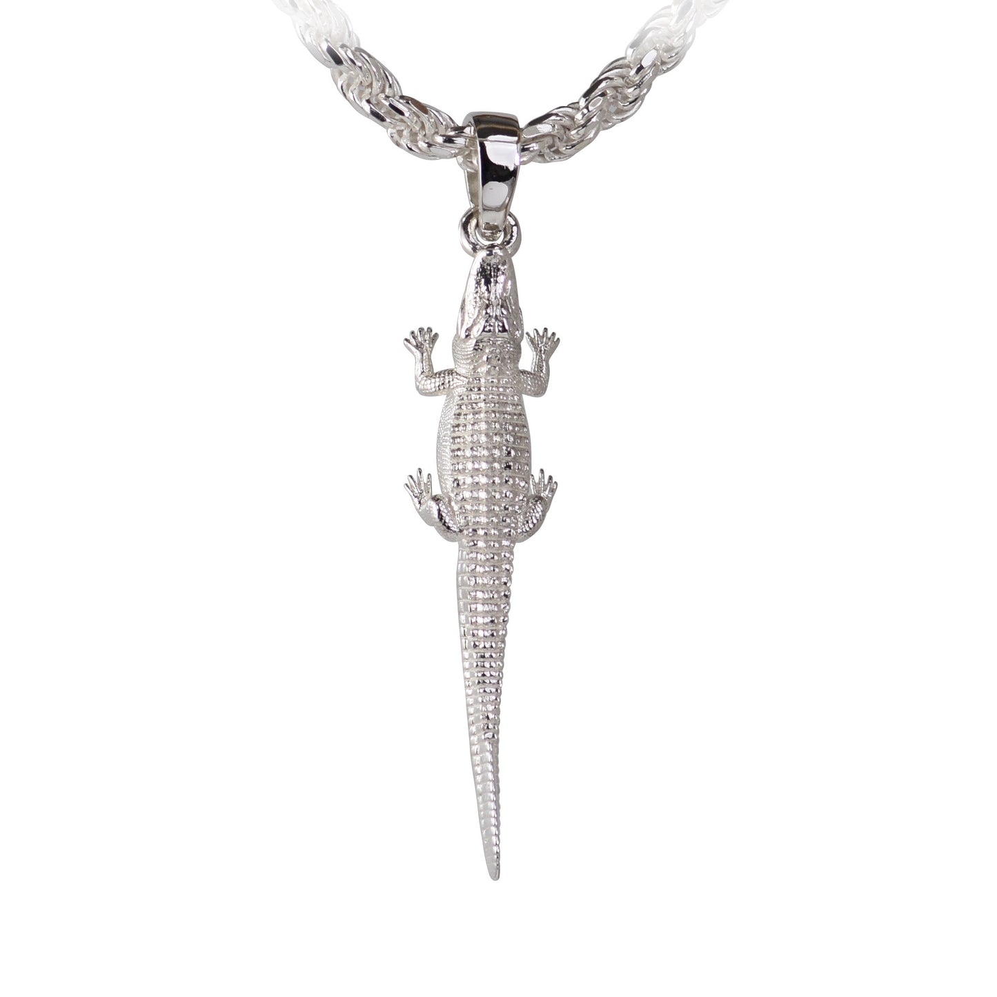 American Alligator Pendant - Medium