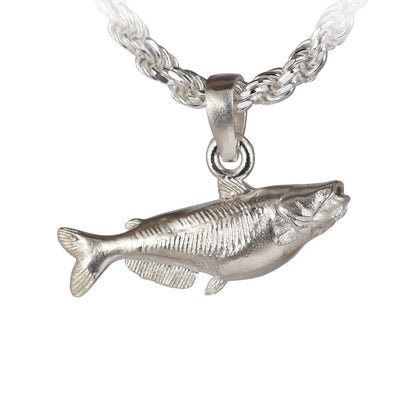 Blue Catfish Pendant - Large