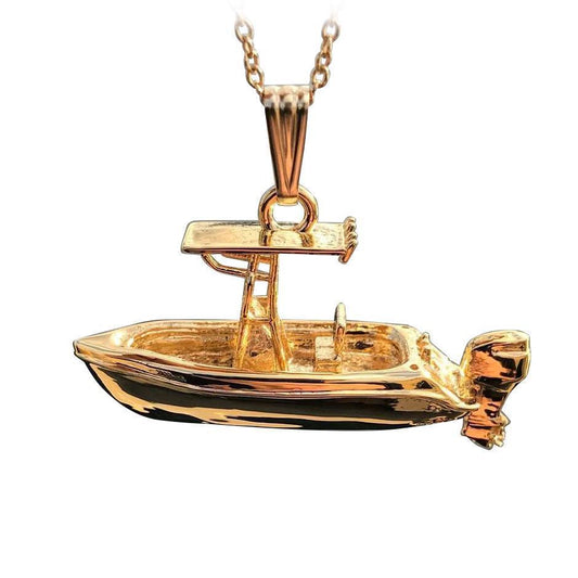 Center Console Fishing Boat Single Outboard Pendant