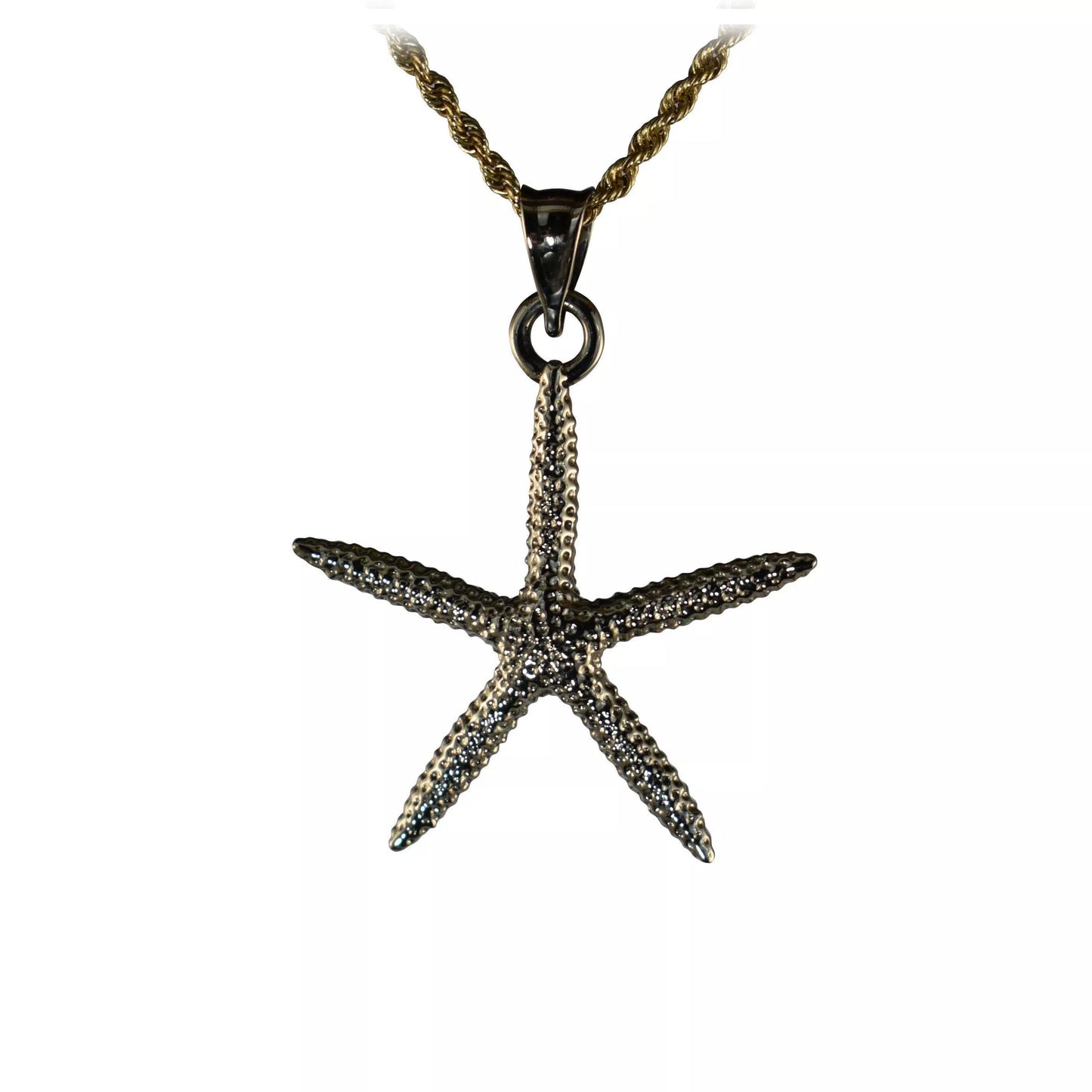 Finger Starfish Pendant - Medium