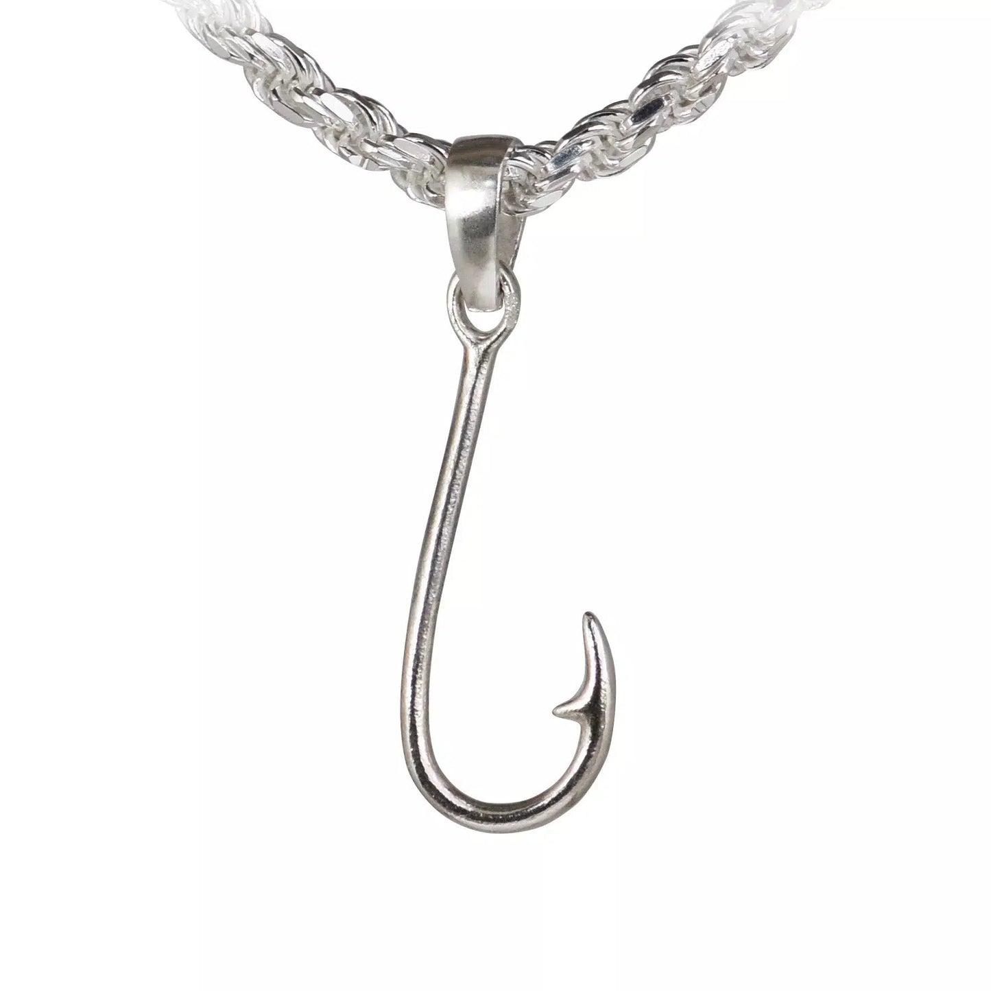Fishing Hook Pendant - Large
