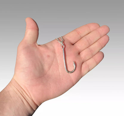 Fishing Hook Pendant - Large