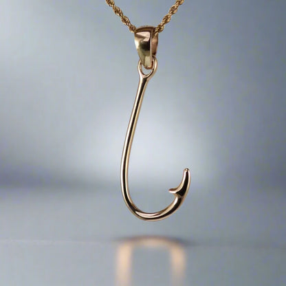 Fishing Hook Pendant - Medium