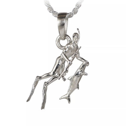Freediver Pendant - Spearfishing - Cobia - Large