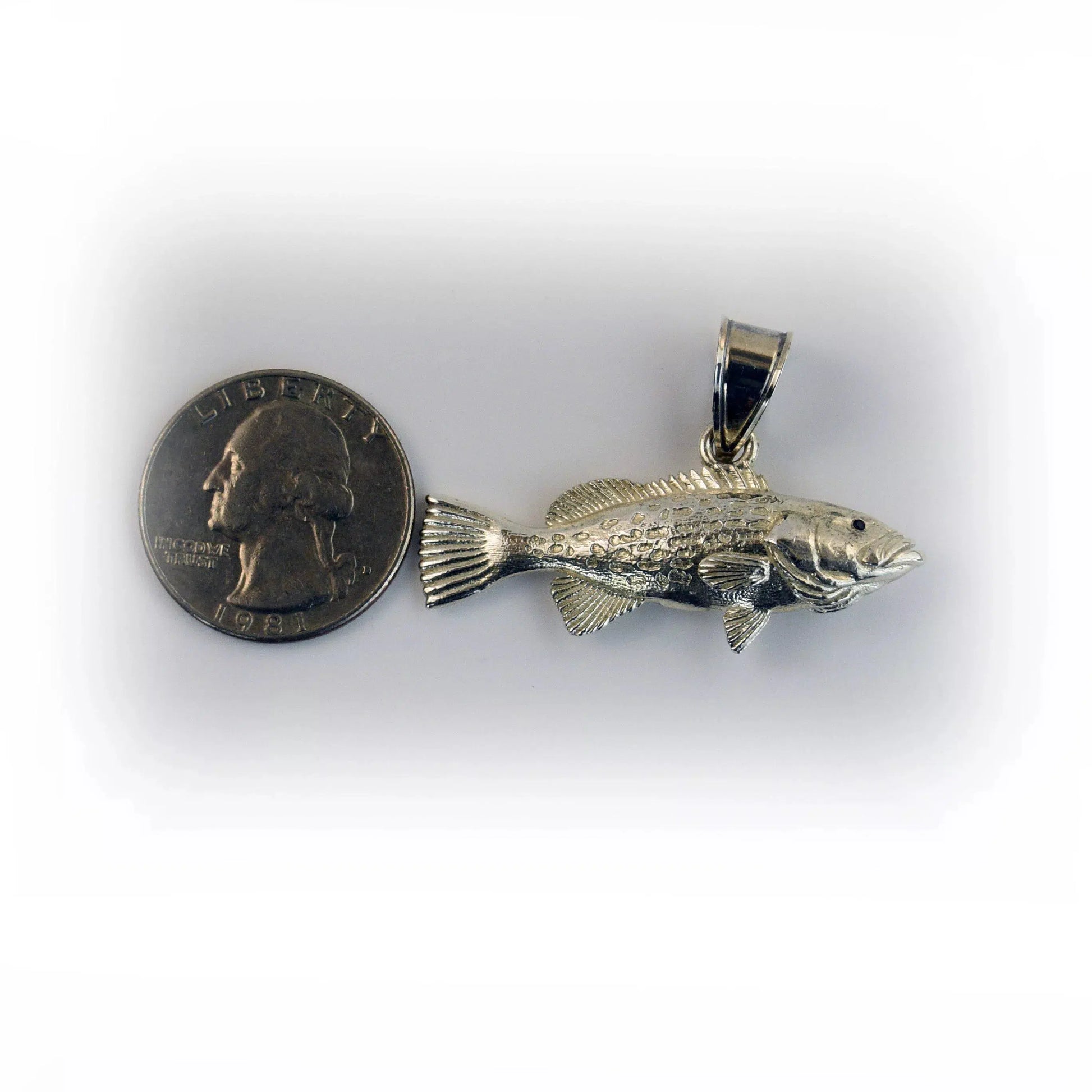 Gag Grouper Pendant - Large