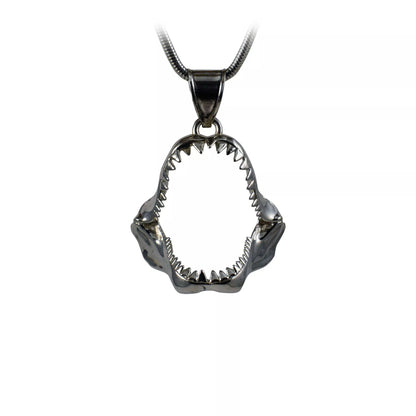 Great White Shark Jaw Pendant - Large