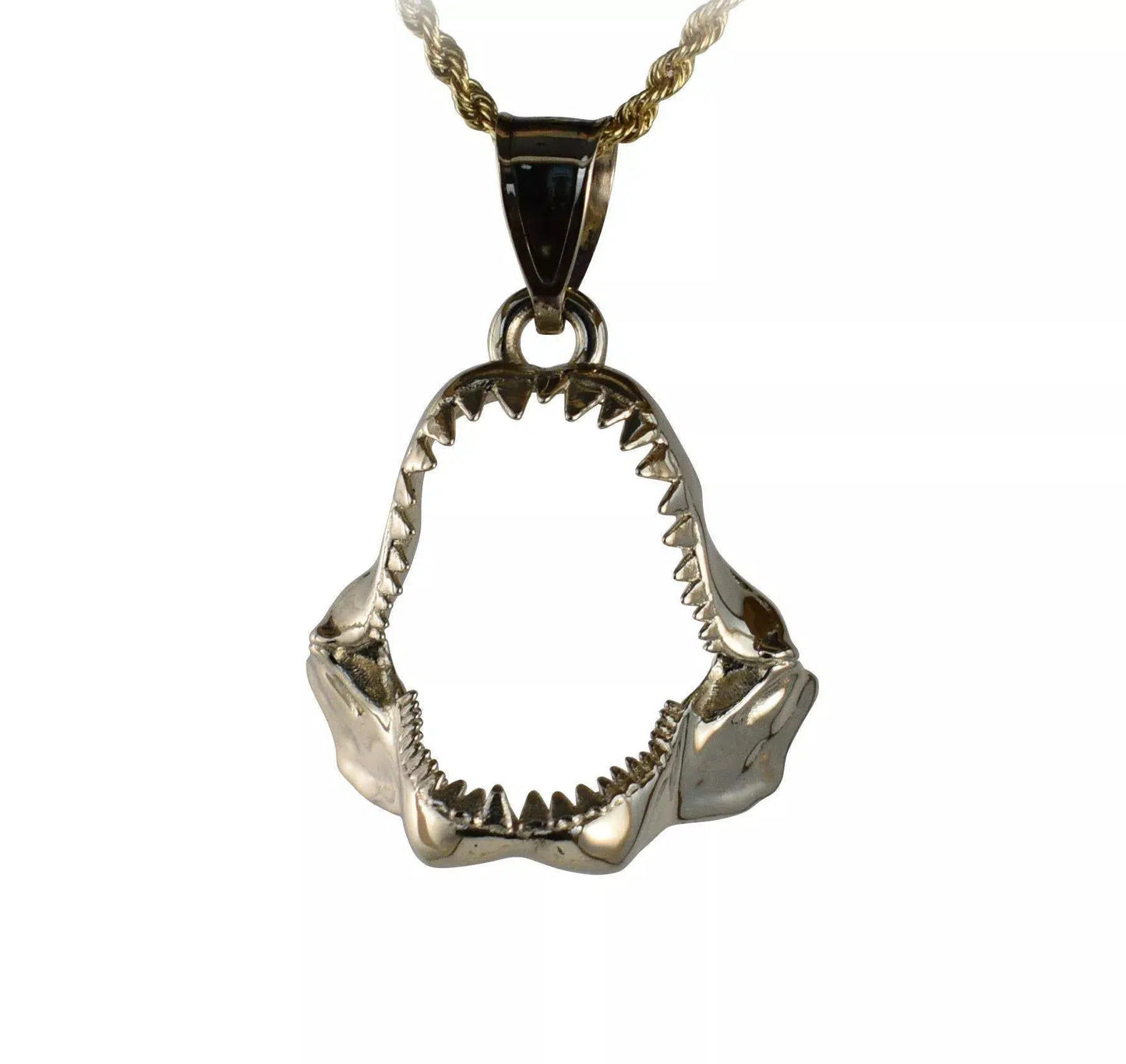 Great White Shark Jaw Pendant - Small