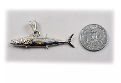 King Mackerel Fish Pendant - Medium