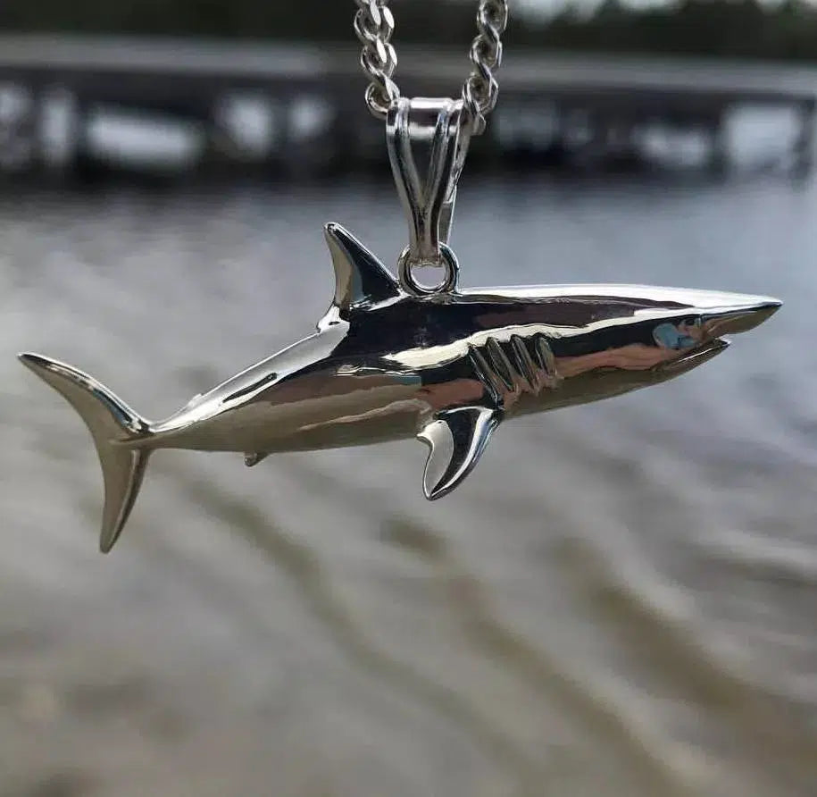 Mako Shark Pendant - Large