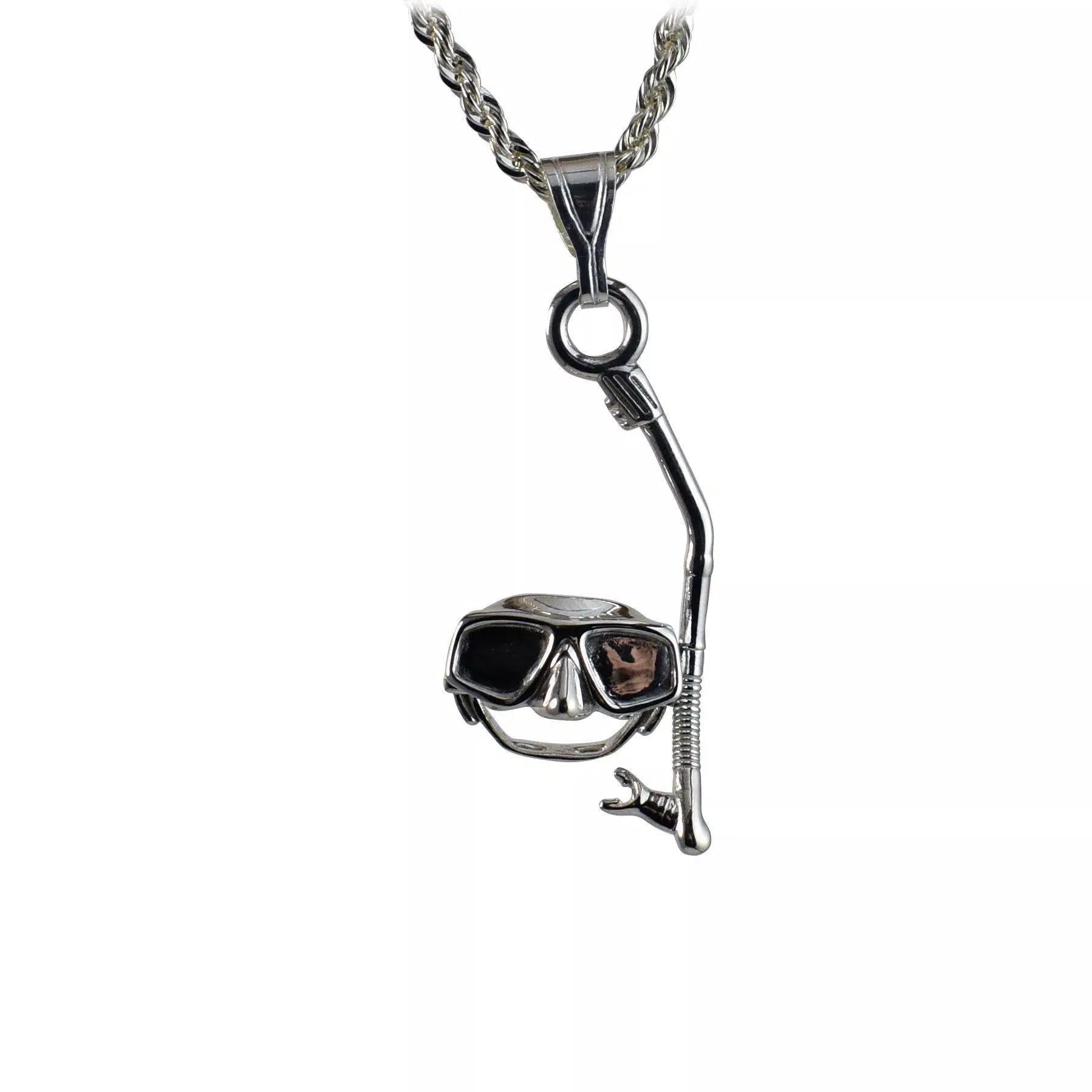 Mask & Snorkel Pendant - Large