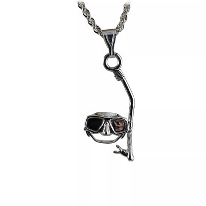 Mask & Snorkel Pendant - Large