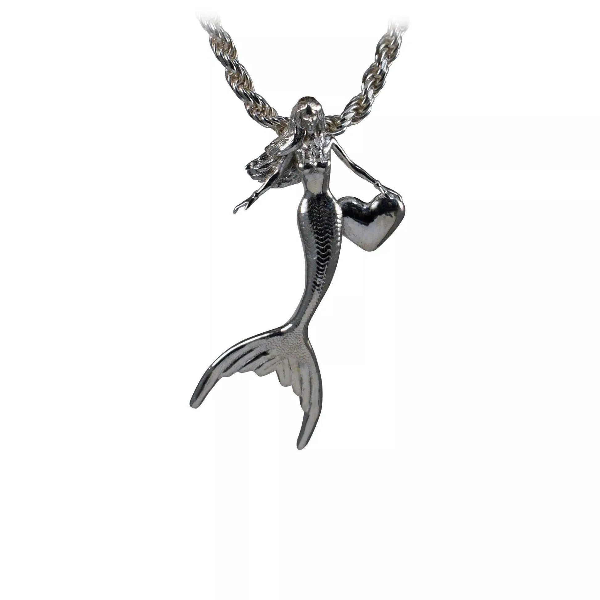 Mermaid Pendant - Large