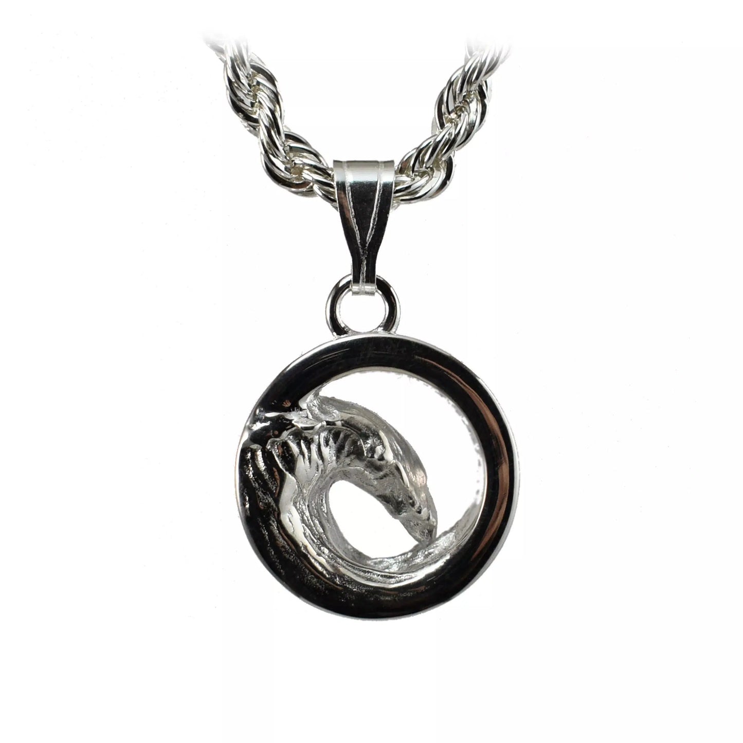 Ocean Wave Pendant - Large