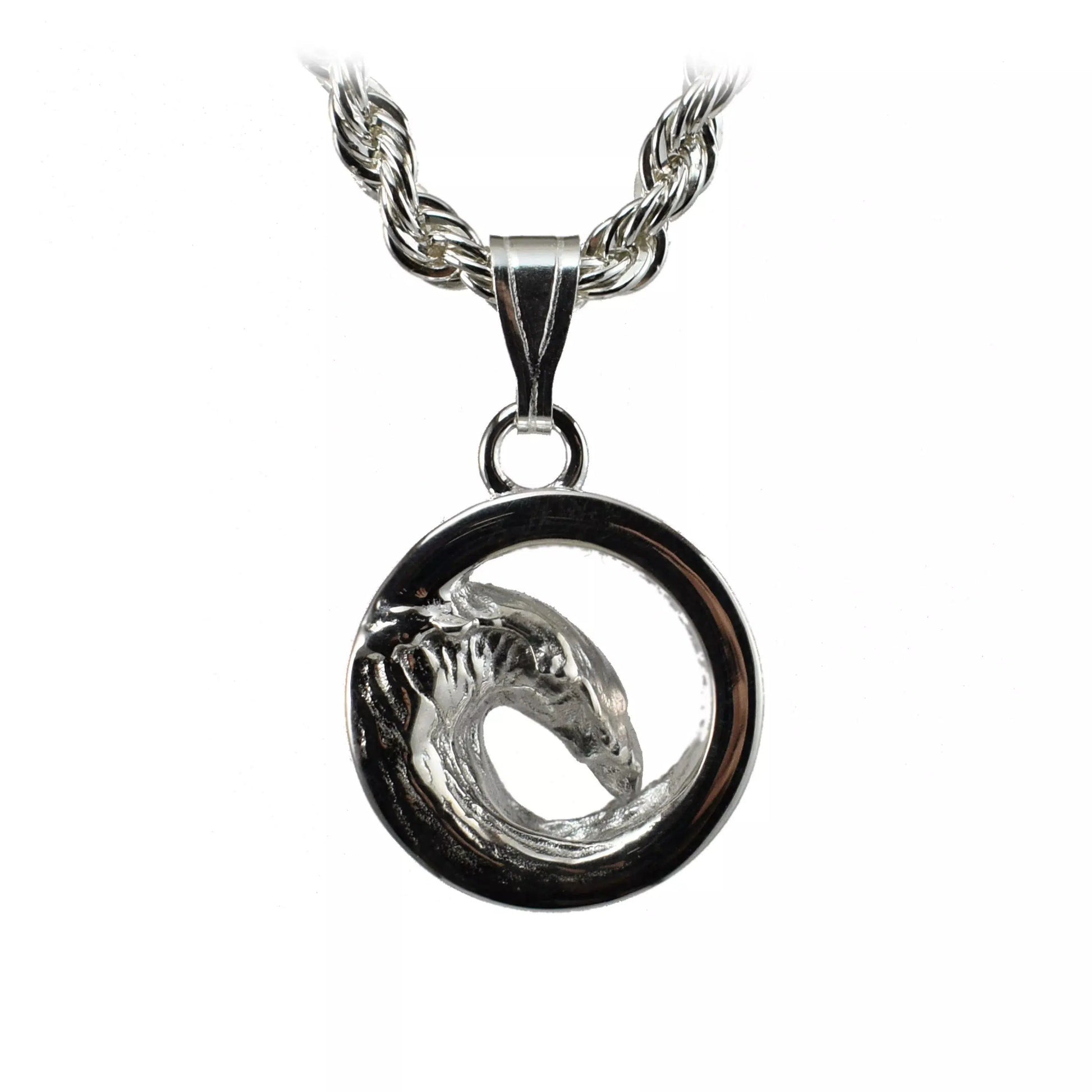 Ocean Wave Pendant - Large