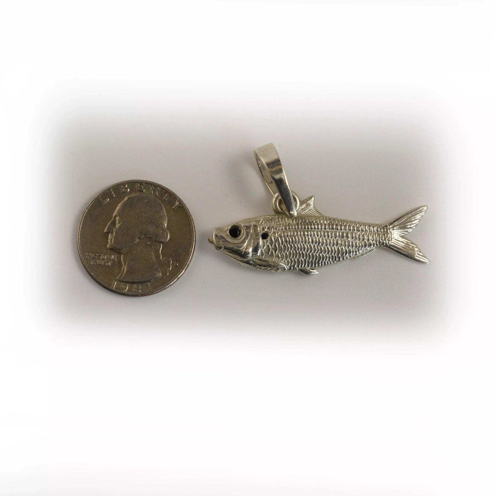 Pilchard Pendant - Medium 1.75 inches