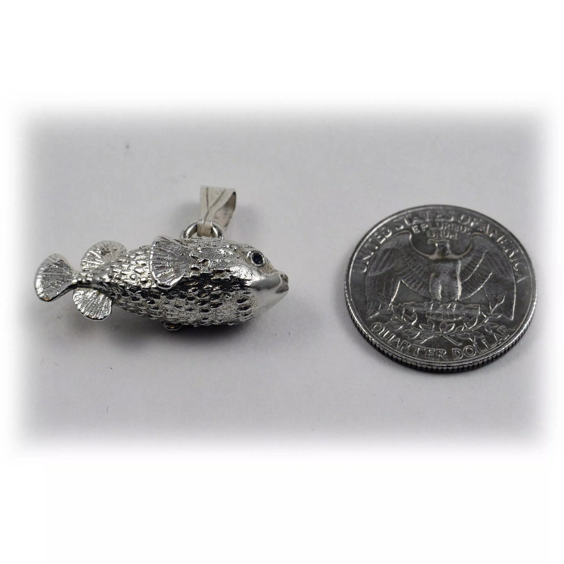 Porcupine Pufferfish Pendant