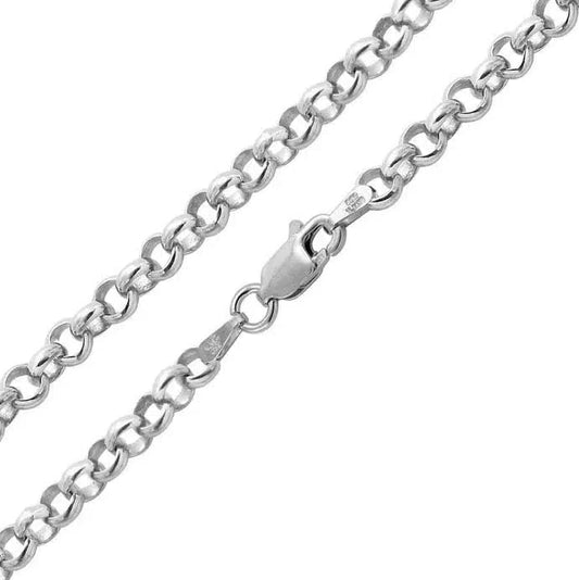 Round Rolo Necklace 2.6 mm - Sterling Silver